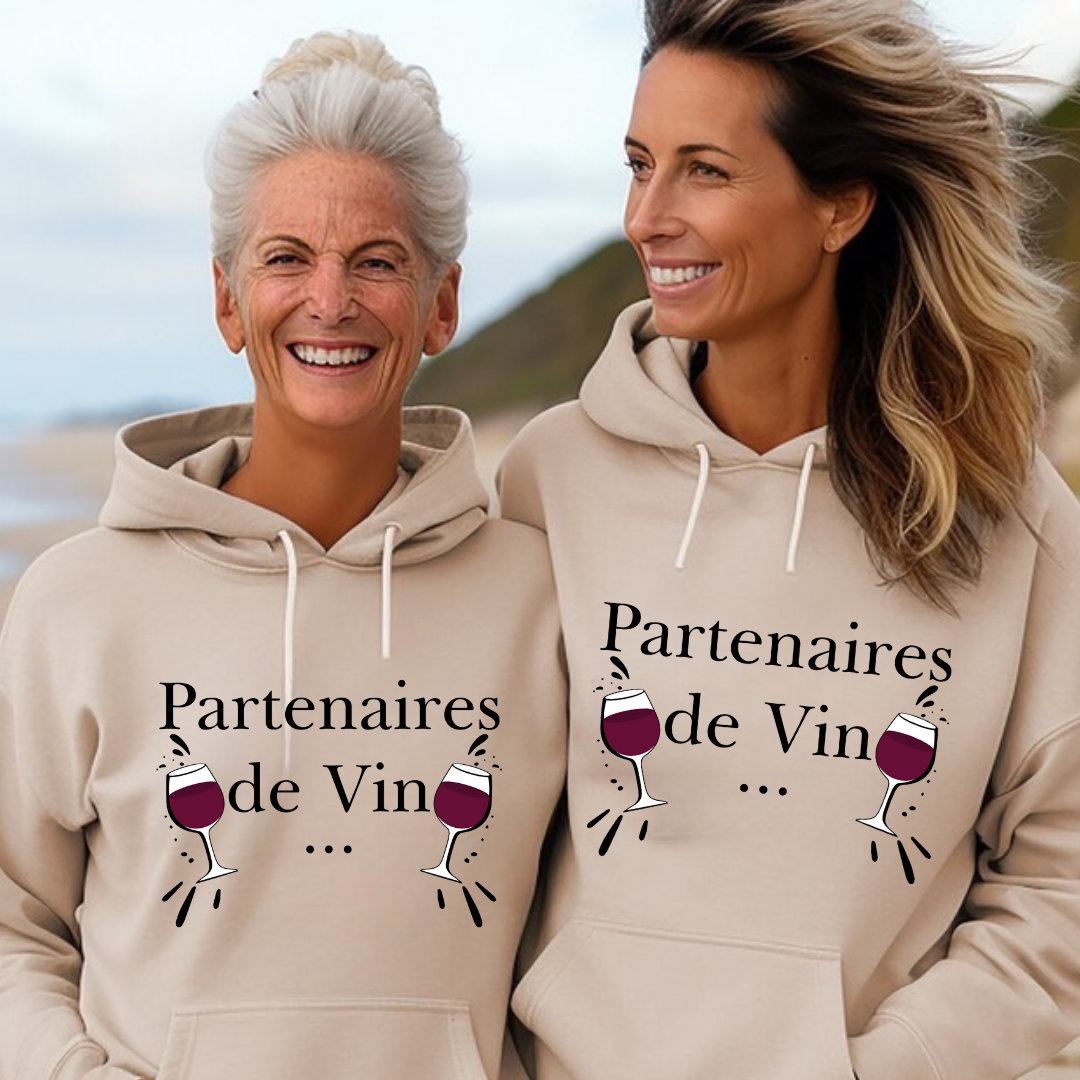 HOODIE / DUO PARTENAIRES DE VIN