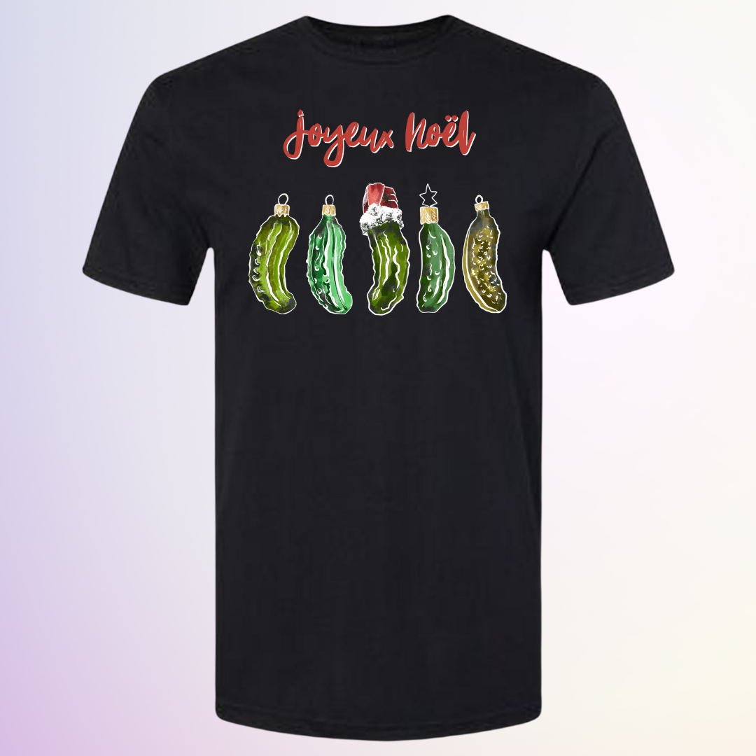 T-SHIRT / CORNICHONS DE NOEL