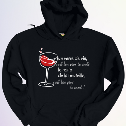 HOODIE / 1 VERRE DE VIN