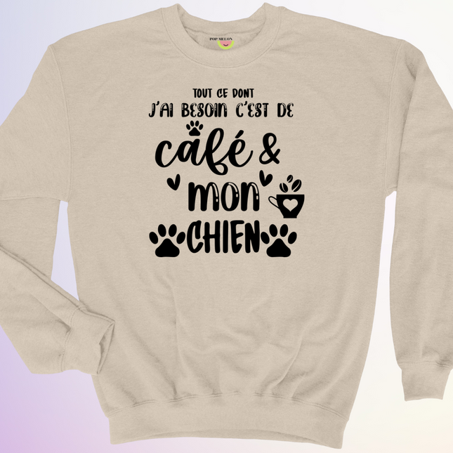 CREWNECK / TOUT CE DONT JAI BESOIN
