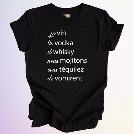 T-SHIRT / JE VIN TU VODKA