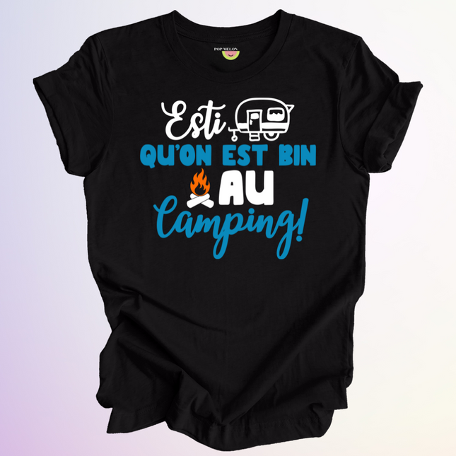 T-SHIRT / ESTI QUON EST BIN AU CAMPING