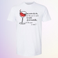 T-SHIRT / 1 VERRE DE VIN