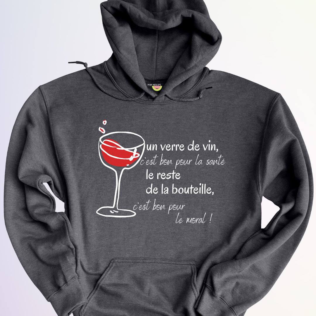 HOODIE / 1 VERRE DE VIN