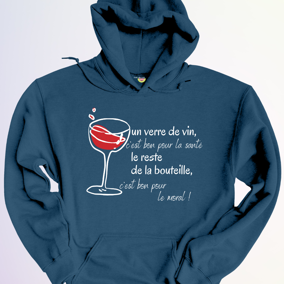 HOODIE / 1 VERRE DE VIN