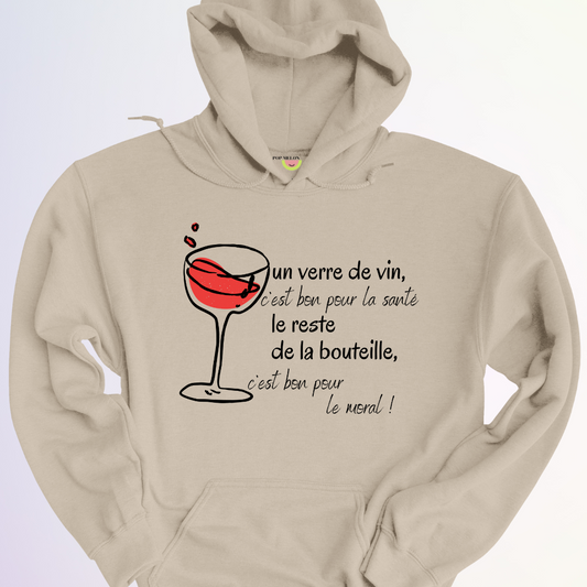 HOODIE / 1 VERRE DE VIN