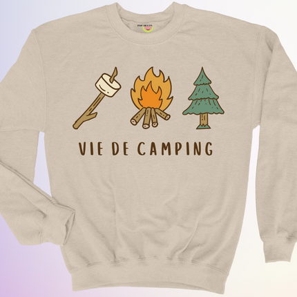 CREWNECK / VIE DE CAMPING