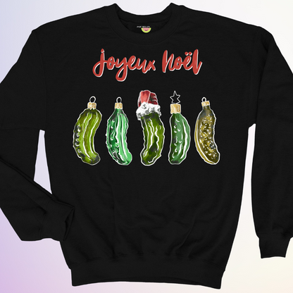 CREWNECK / CORNICHONS DE NOEL