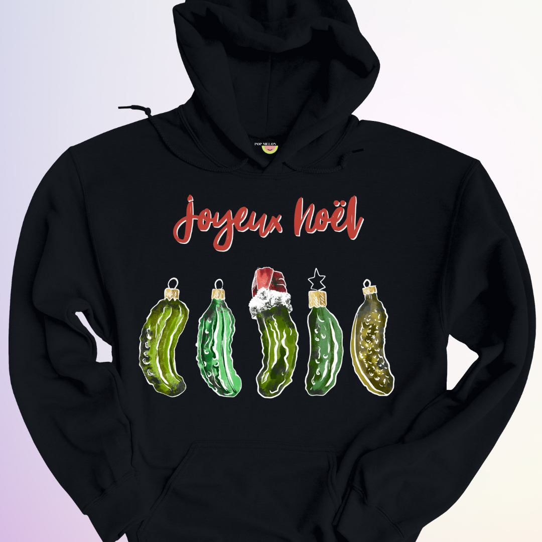 HOODIE / CORNICHONS DE NOEL