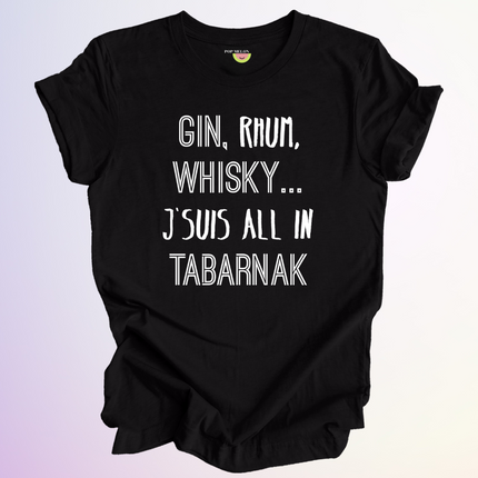 T-SHIRT / GIN RHUM WHISKY