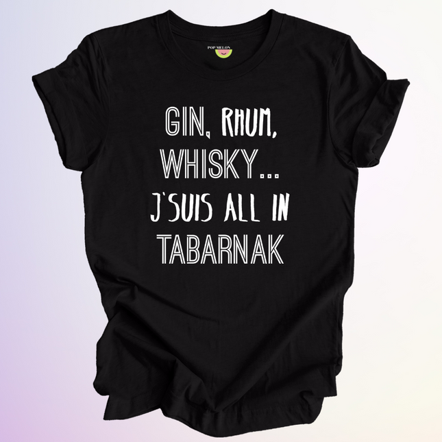 T-SHIRT / GIN RHUM WHISKY