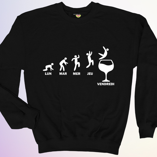 CREWNECK / SEMAINE DE VINO