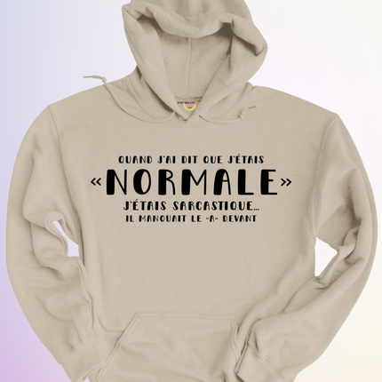 HOODIE / A NORMALE