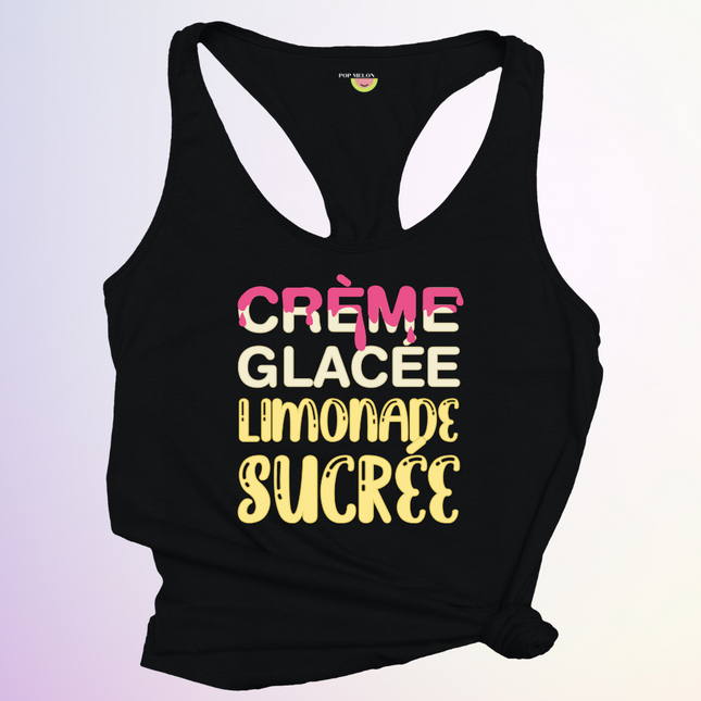 CAMISOLE / CREME GLACEE LIMONADE SUCREE