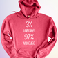 HOODIE / 3% HUMAINE 97% ANXIEUSE