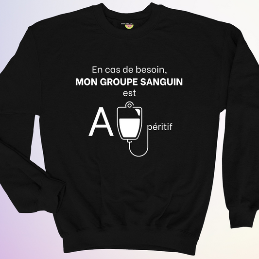 CREWNECK / GROUPE SANGUIN