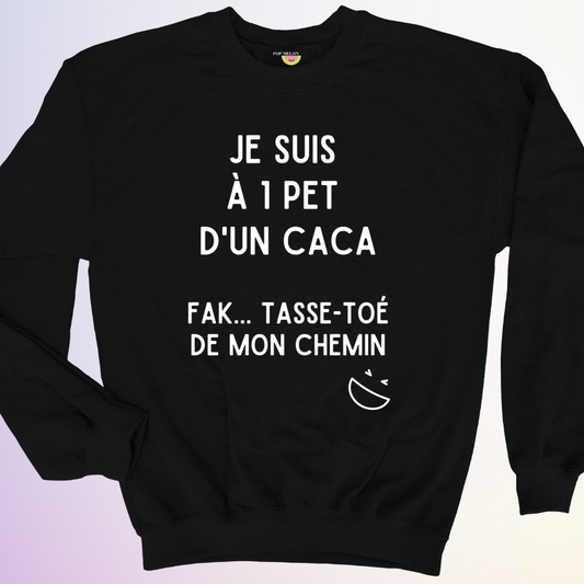 CREWNECK / À 1 PET