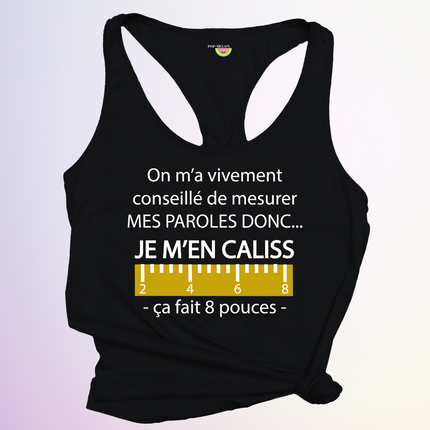 CAMISOLE / MESURER MES PAROLES