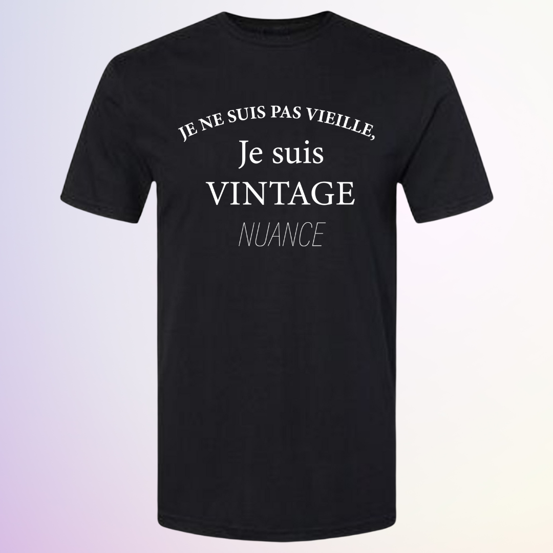 T-SHIRT / NUANCE VINTAGE