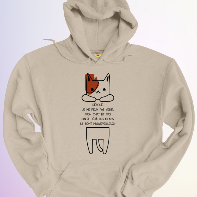 HOODIE / MON CHAT ET MOI