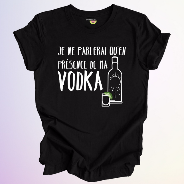 T-SHIRT / QUEN PRESENCE DE MA VODKA