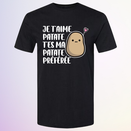 T-SHIRT / JE TAIME PATATE