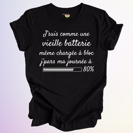 T-SHIRT / VIEILLE BATTERIE