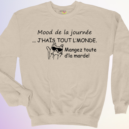 CREWNECK / MOOD DU JOUR