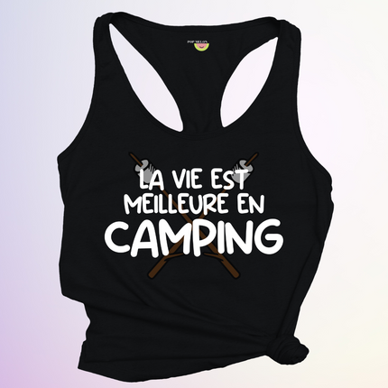 CAMISOLE / VIE MEILLEURE EN CAMPING