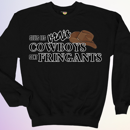 CREWNECK / COWBOYS FRINGANTS