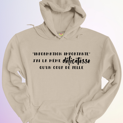 HOODIE / INFORMATION IMPORTANTE