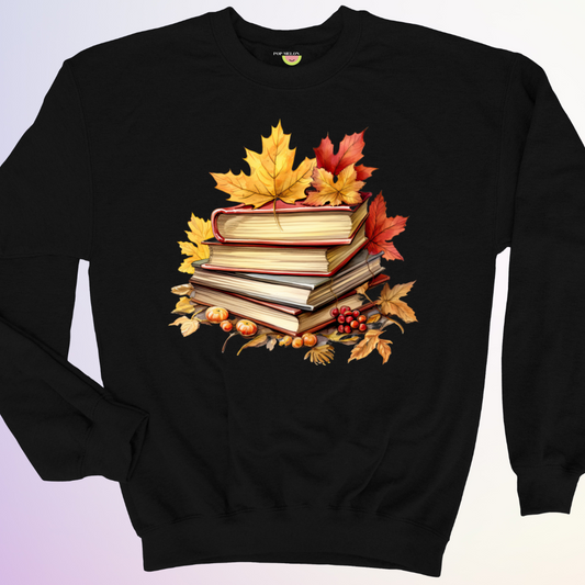 CREWNECK / LIVRES D'AUTOMNE