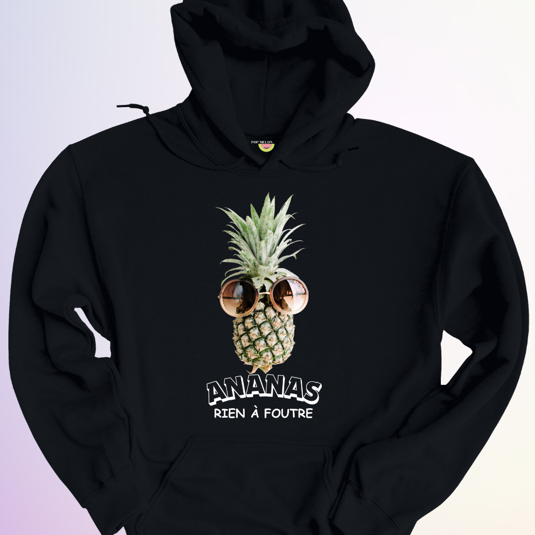 HOODIE / ANANAS RIEN À FOUTRE