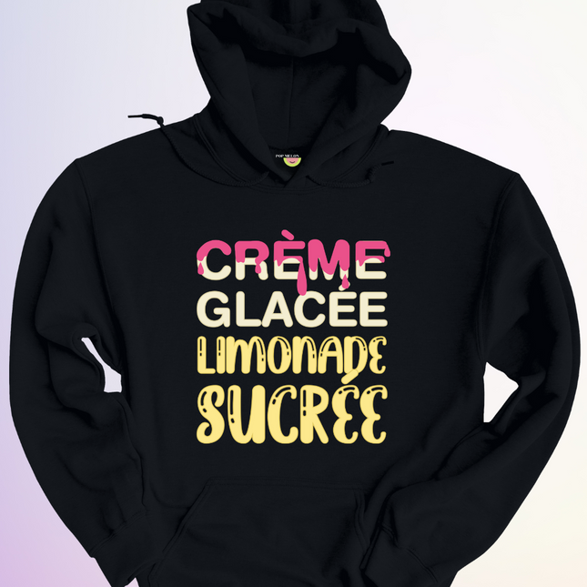 HOODIE / CREME GLACEE LIMONADE SUCREE