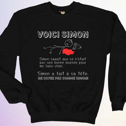 CREWNECK / VOICI SIMON