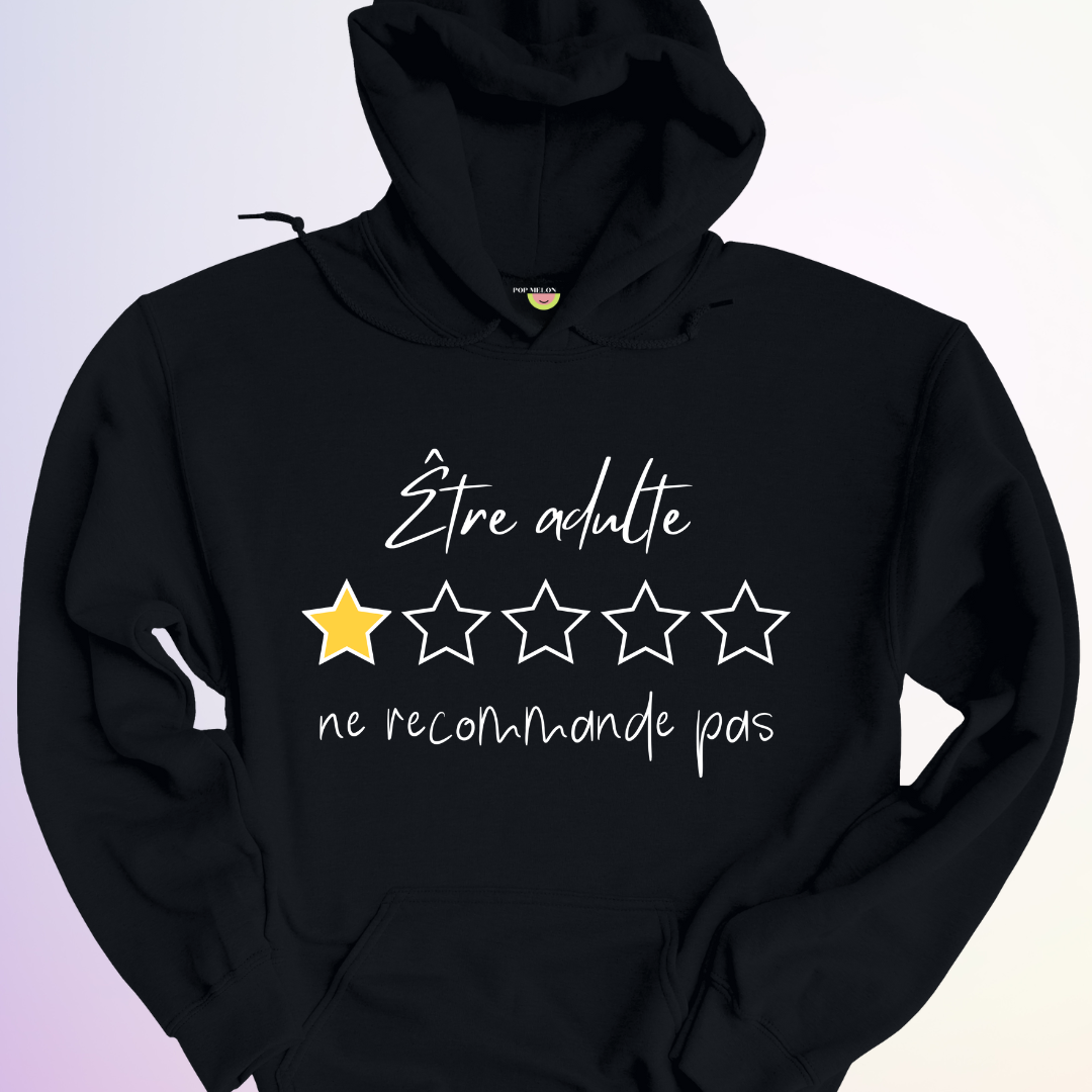 HOODIE / ÊTRE ADULTE