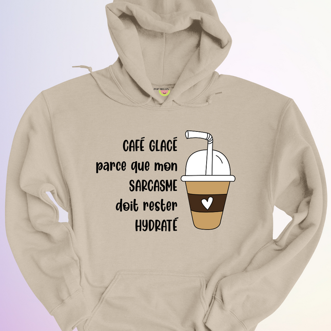 HOODIE / CAFE GLACE SARCASME