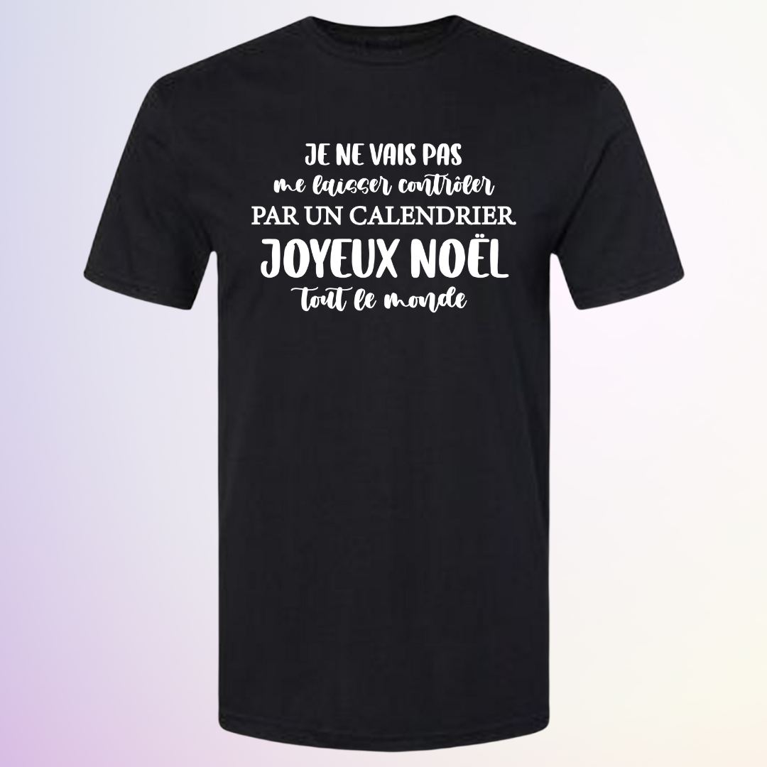 T-SHIRT / CALENDRIER JOYEUX NOEL