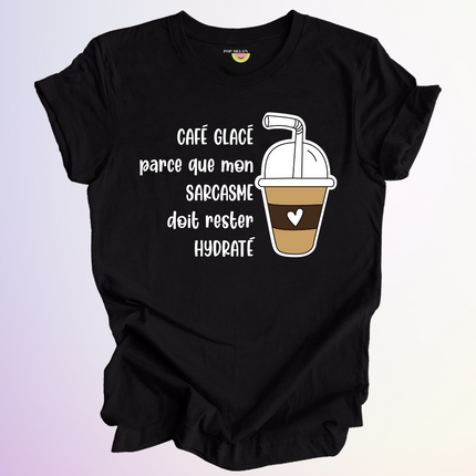 T-SHIRT / CAFE GLACE SARCASME