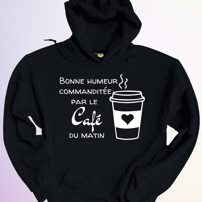 HOODIE / COMMANDITÉE PAR LE CAFÉ