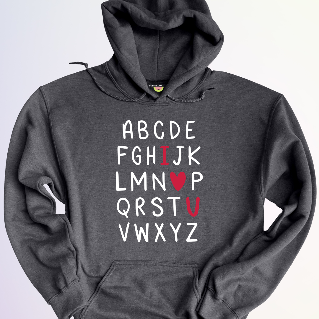 HOODIE / ALPHABET LOVE