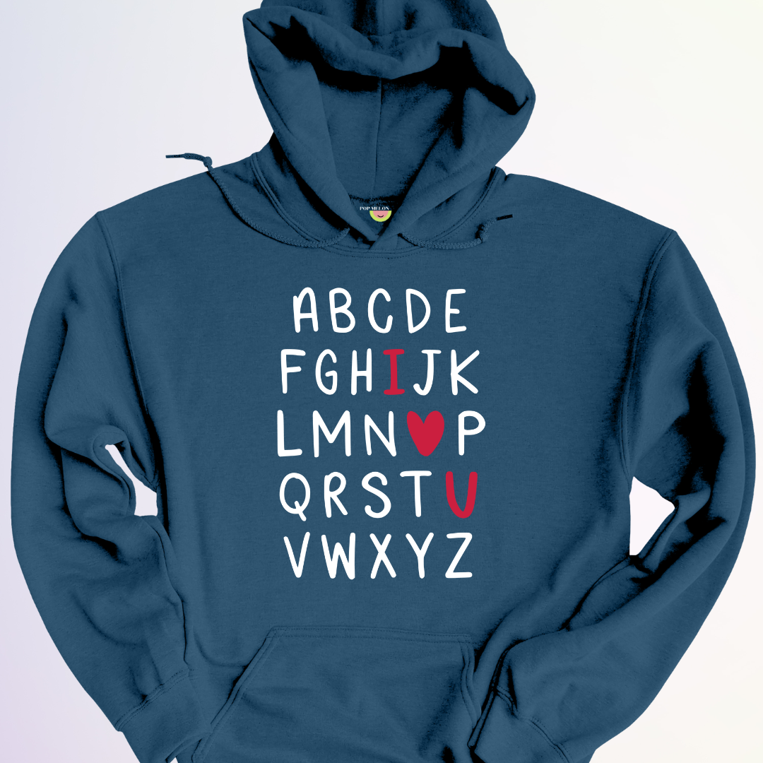 HOODIE / ALPHABET LOVE