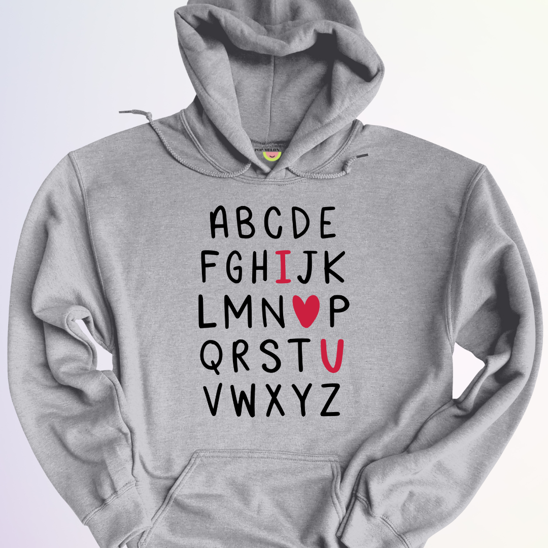 HOODIE / ALPHABET LOVE