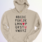 HOODIE / ALPHABET LOVE