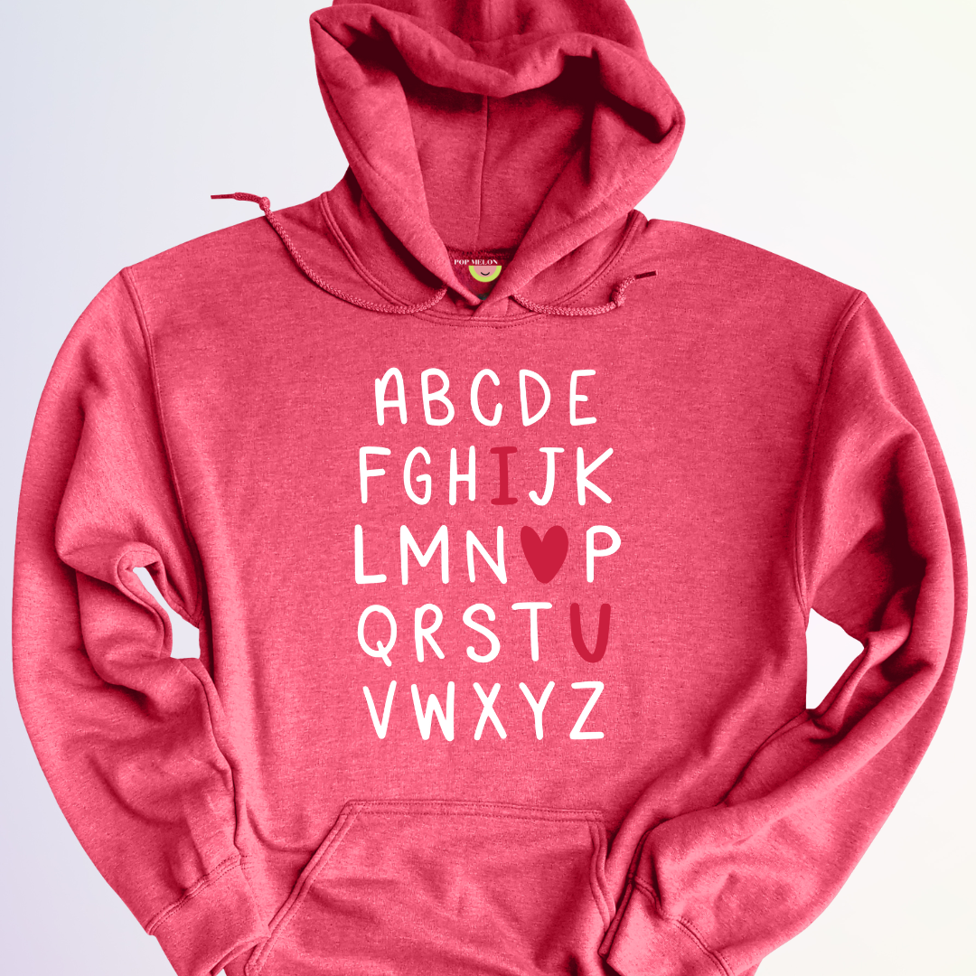 HOODIE / ALPHABET LOVE