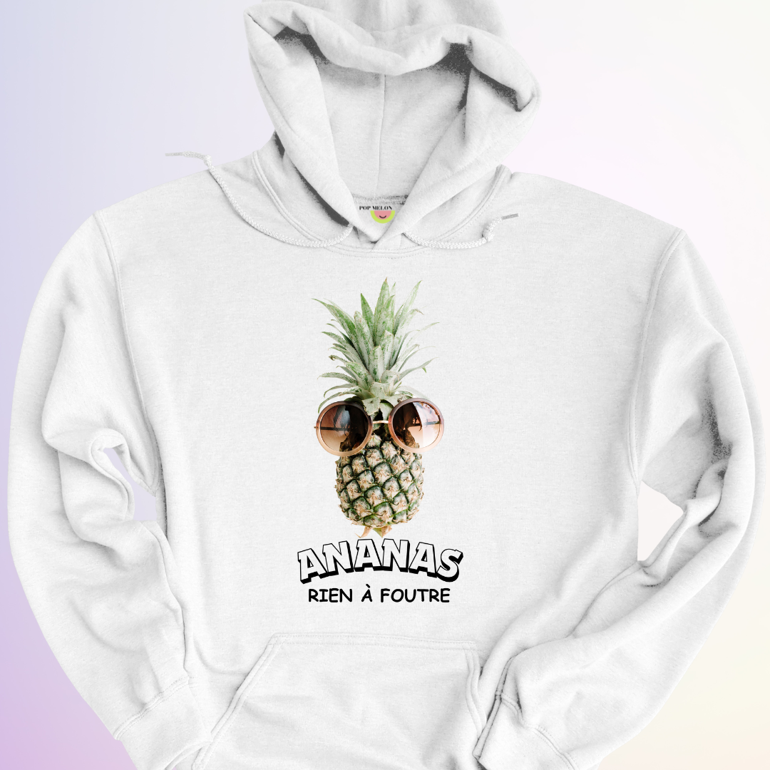 HOODIE / ANANAS RIEN À FOUTRE