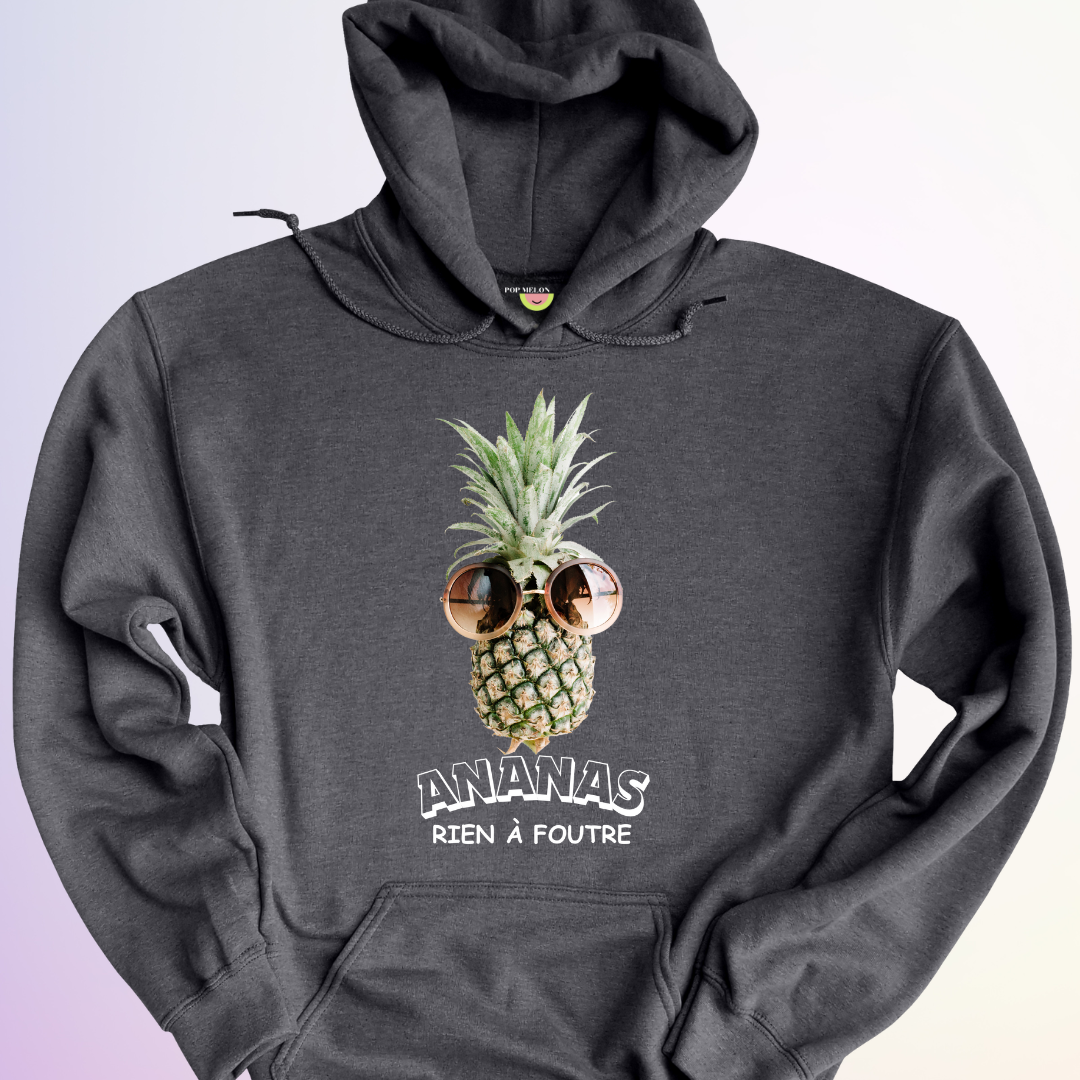 HOODIE / ANANAS RIEN À FOUTRE