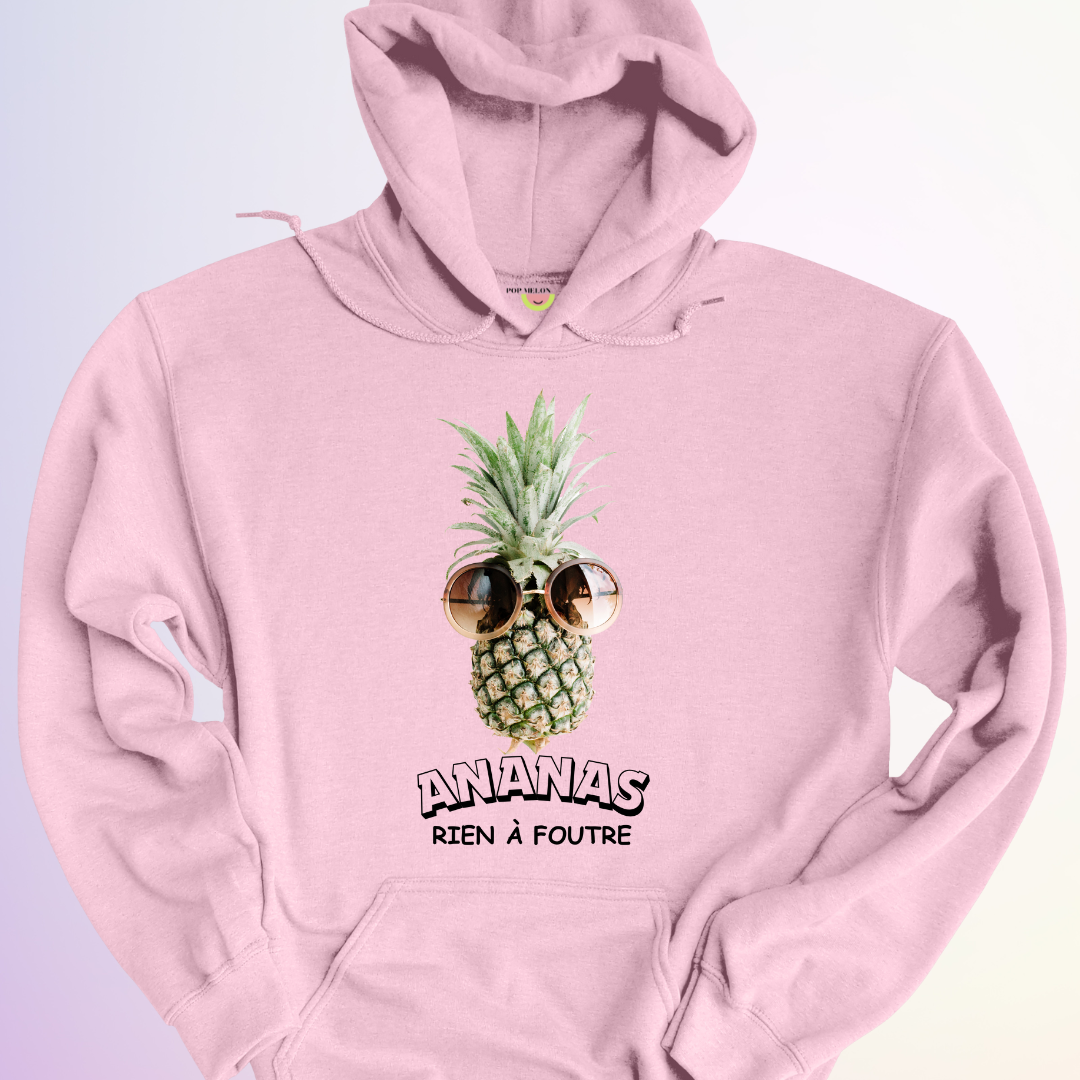 HOODIE / ANANAS RIEN À FOUTRE