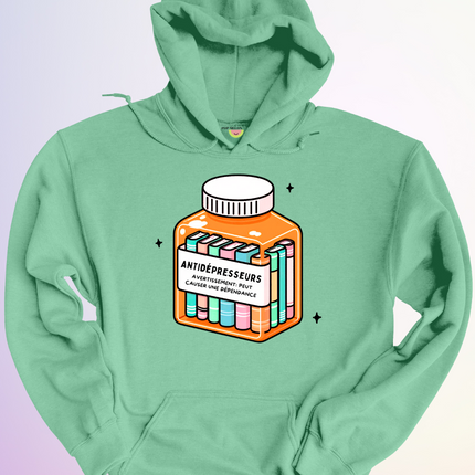 HOODIE / ANTIDEPRESSEURS LIVRES