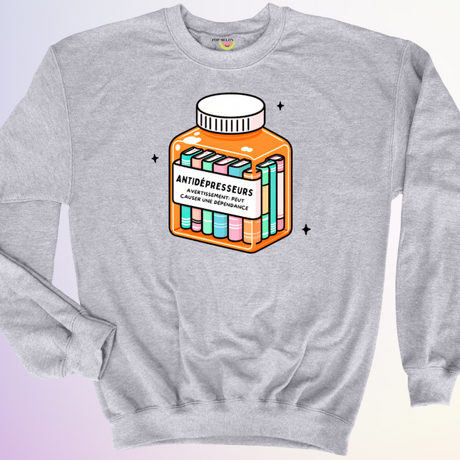 CREWNECK / ANTIDEPRESSEURS LIVRES